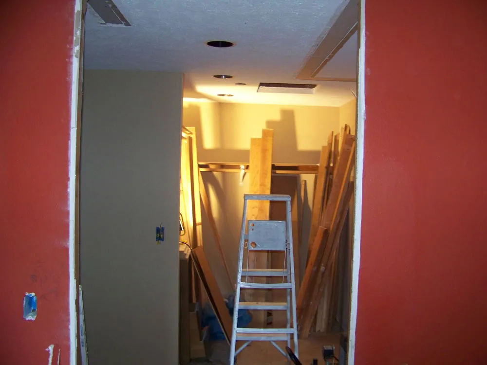 Bathrooms project — B. Yount Construction