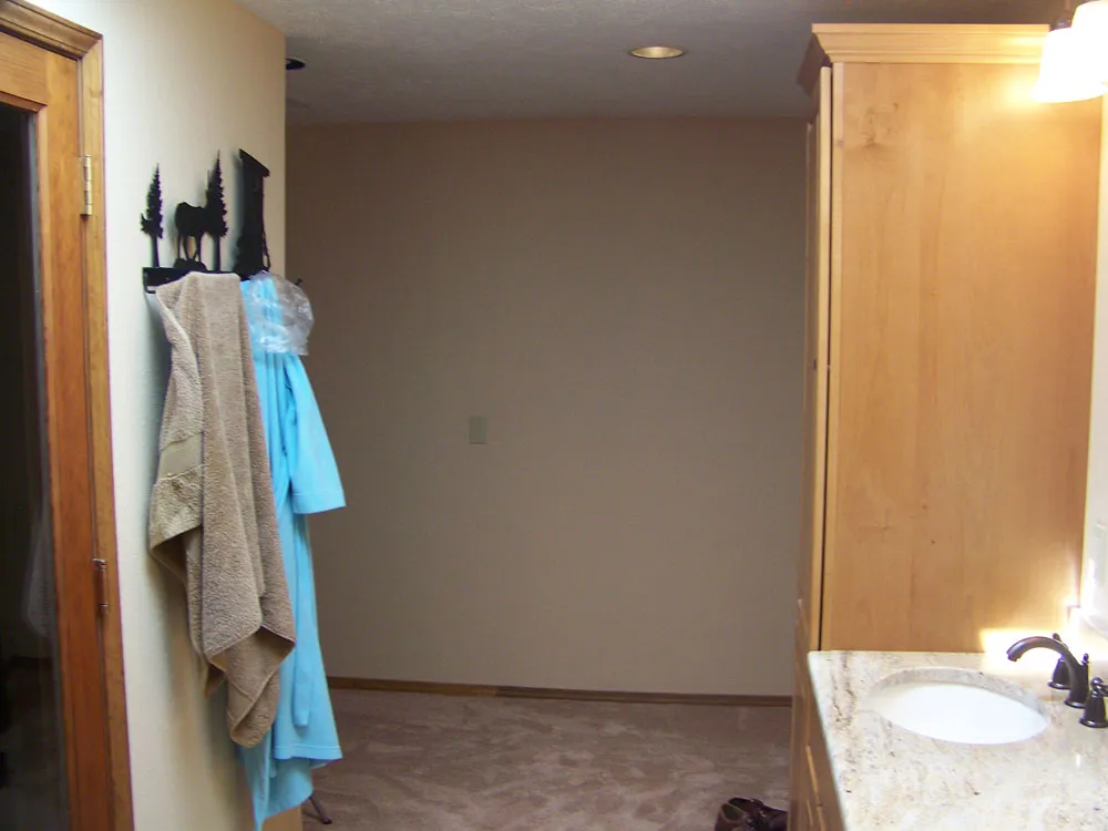 Bathrooms project — B. Yount Construction