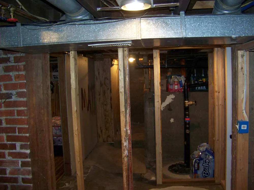 Basements project — B. Yount Construction