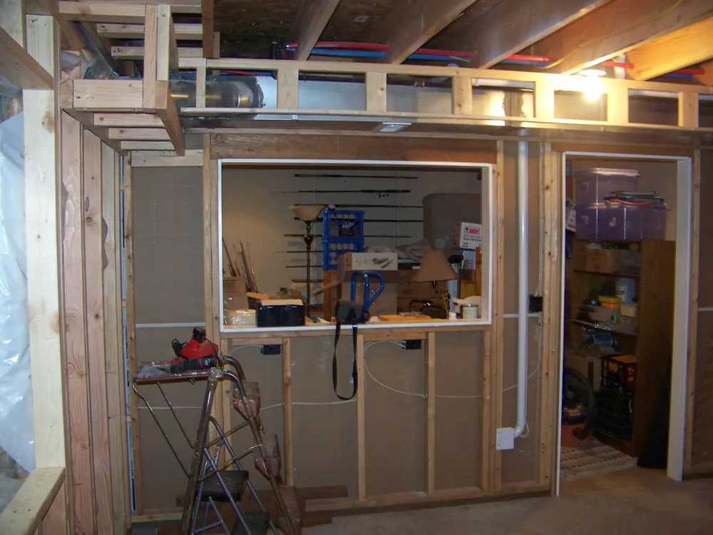 Bathrooms project — B. Yount Construction