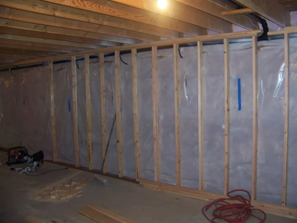 Basements project — B. Yount Construction