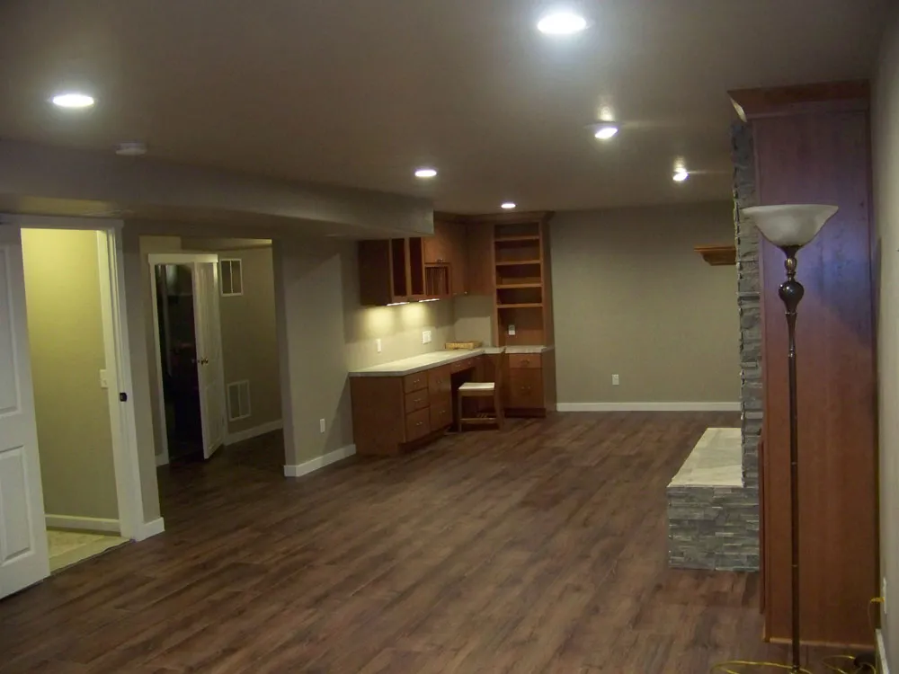 Basements project — B. Yount Construction