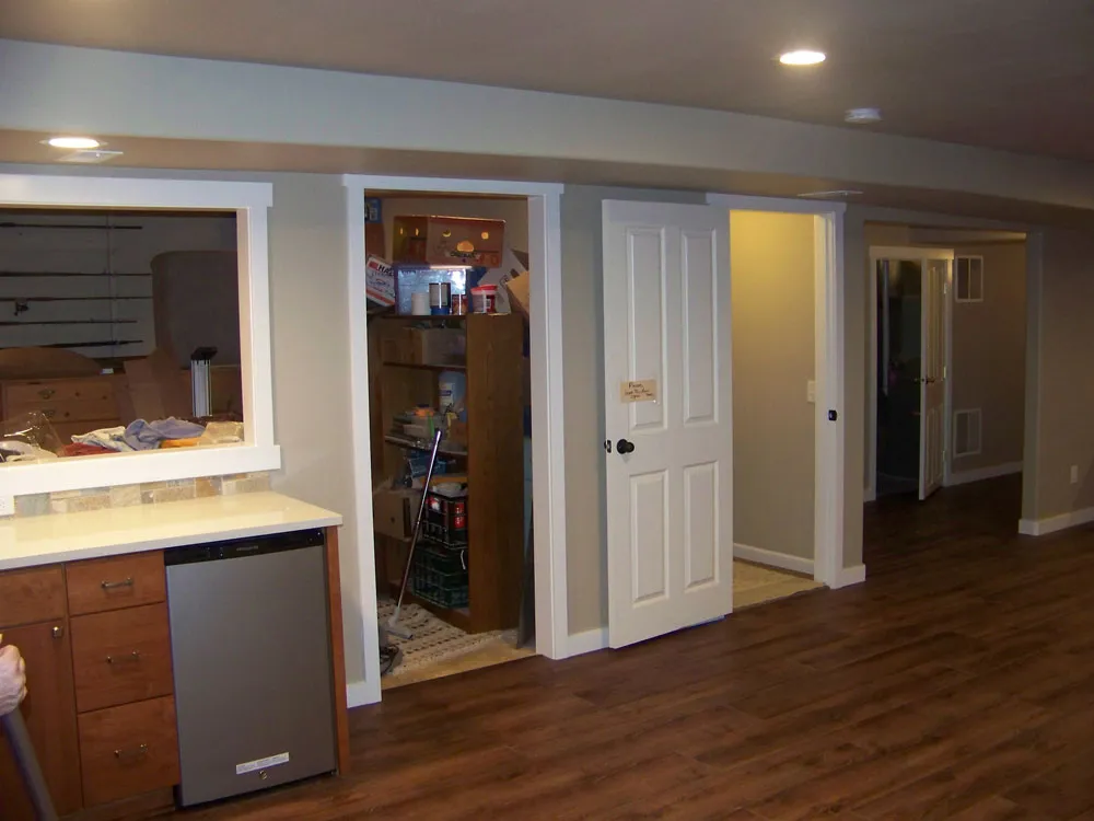 Basements project — B. Yount Construction