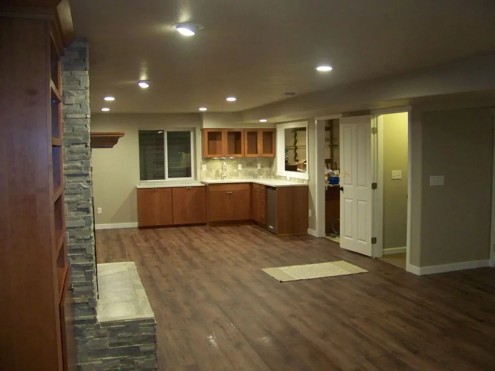 Basements project — B. Yount Construction