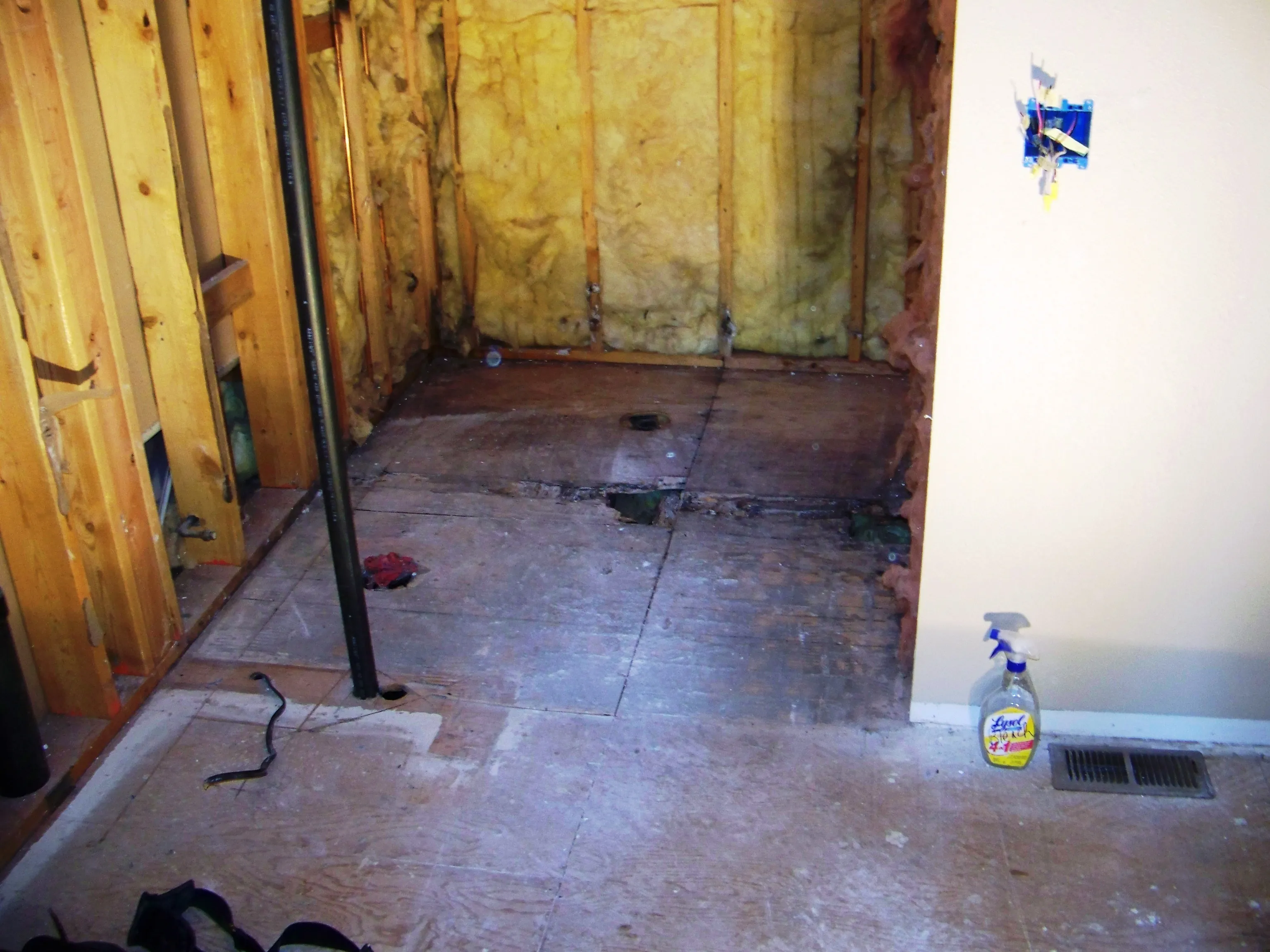 Bathrooms project — B. Yount Construction